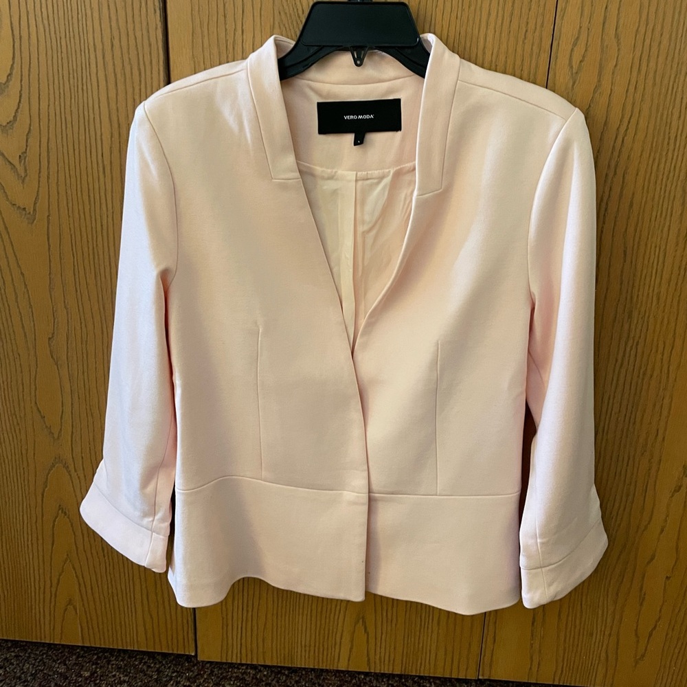 Vero Moda Baby Pink Blazer